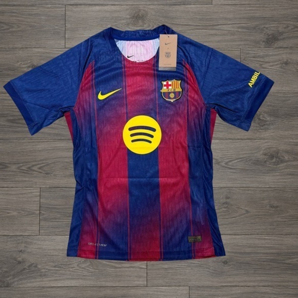 Nike FC Barcelona 25/26 Lamine Yamal #10 Home Jersey Size XL